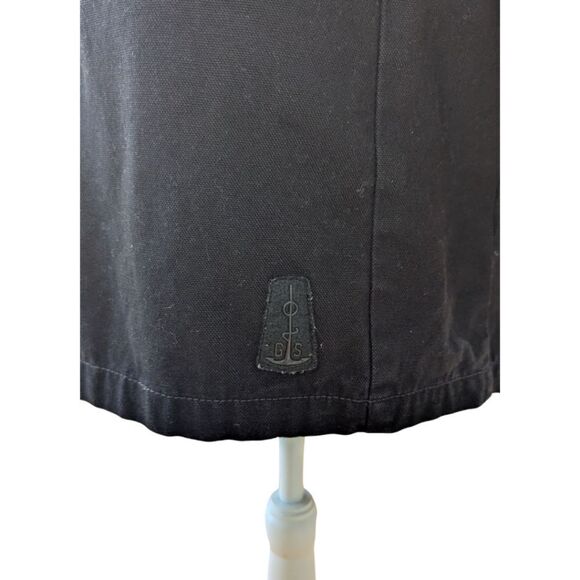 G-Star Raw Denim Fleet Garber Trench Black Canvas Field Coat Jacket Men's XL - Picture 9 of 13